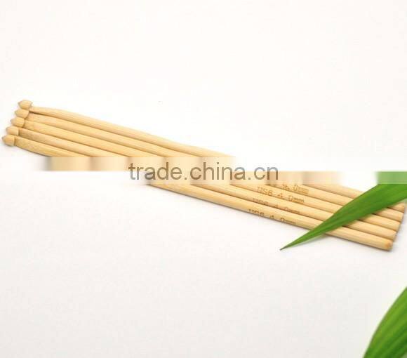 Wholesale Bamboo Crochet Hooks( US Size 6/4mm ) 15cm