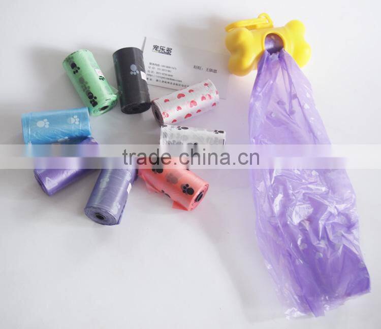 Pet waste poop bag 3rolls/package