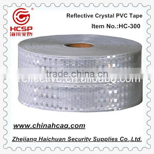 Colored Sew-on Safety Garment Reflective Clear PVC