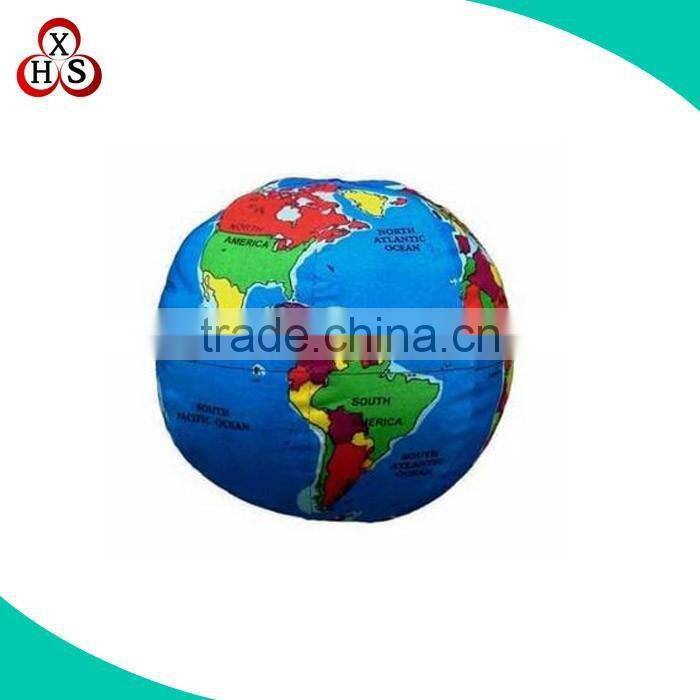 Custom baby toys soft plush globe toy stuffed globe plush toys