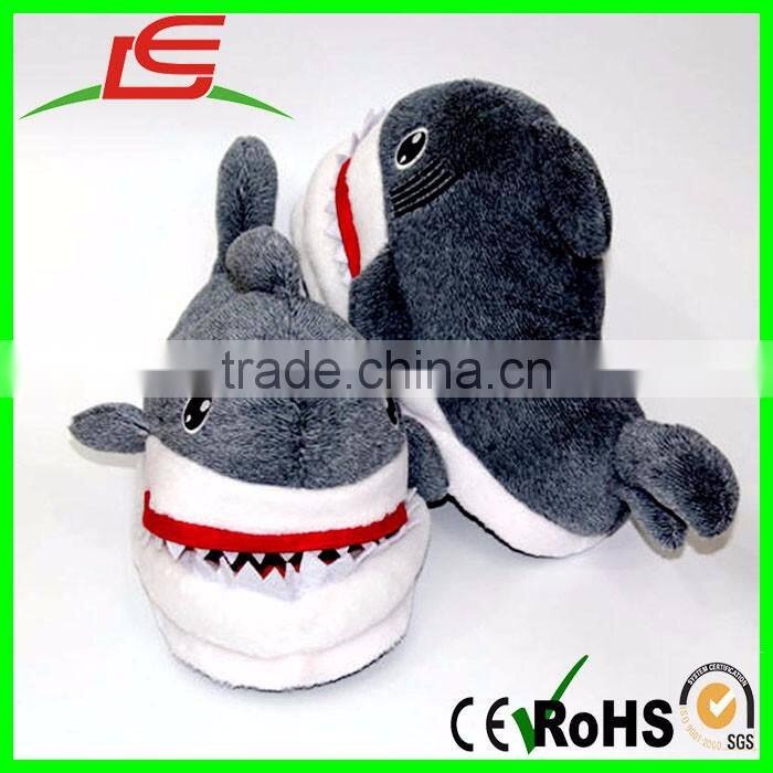 Hot Cute Shark Big Mouth Plush Indoor Slippers Shoes