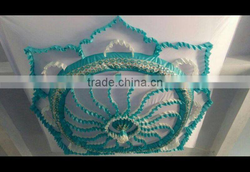 Multicolor Decortaive Wedding Tent Ceiling For Wedding Parties