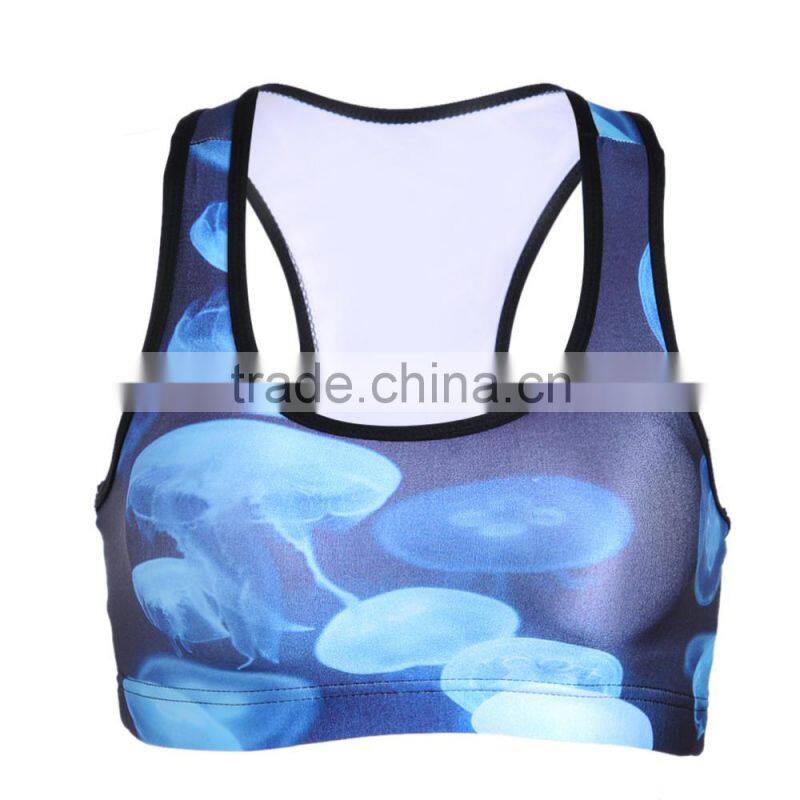 sexy women cycling sportswear crossed straps sports bra S131-13