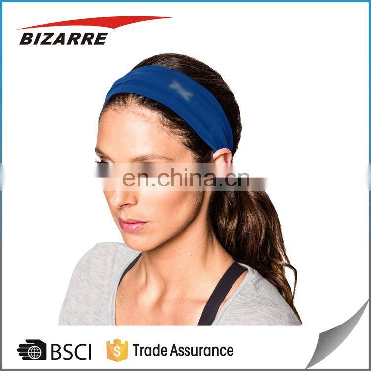 Black Red Pink Blue Neon Yellow Green Orange 7 Colors Fitness sublimation Headband