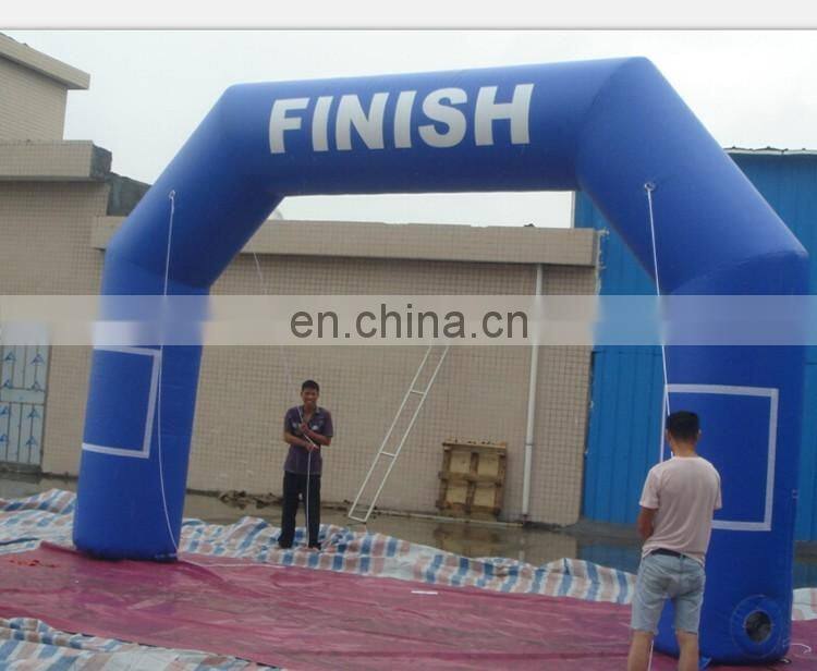 Inflatable Start Finish Line Sports Arch For Sale , Outdoor Advertising Inflatable Arch