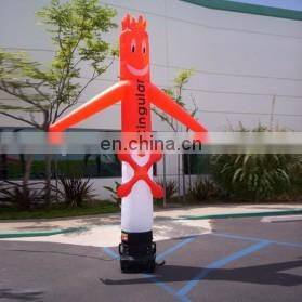 red floating air dancer with blower for hot sale