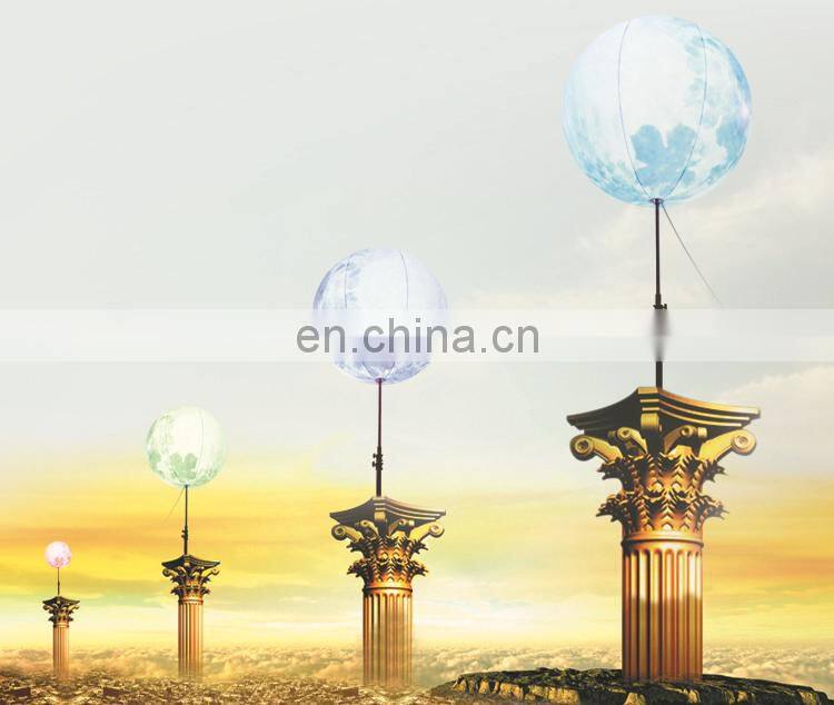 Customized Inflatable LED Balloon/ Inflatable Stand Light Balloon With Factory Lower Price