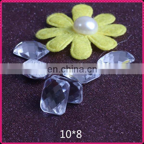 hot fix rhinestone flat crystal deodorant stone