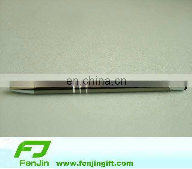 Metal ball pen with chain