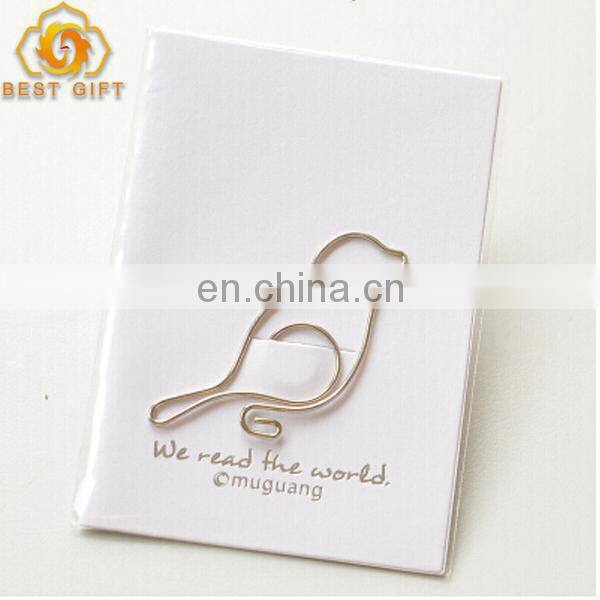 Funny Handmade Metal Bird Bookmark