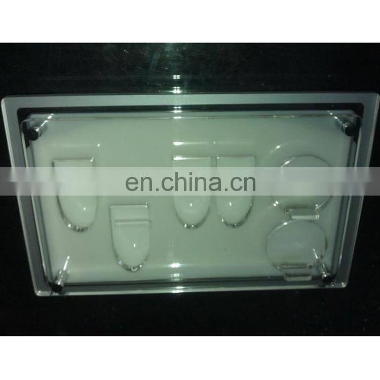 High quality acrylic plastic industrial laser cuuting the logo engraving billboard