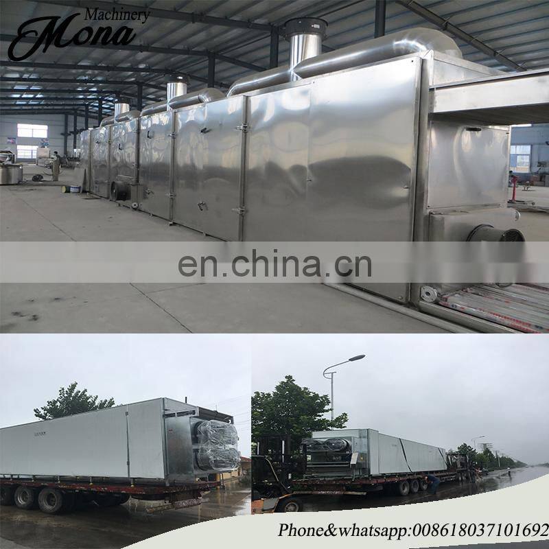 Automatic Gas/Multi-layer Conveyor Mesh Belt Dryer/tunnel food drying oven /machine for fruit and vegetable dry