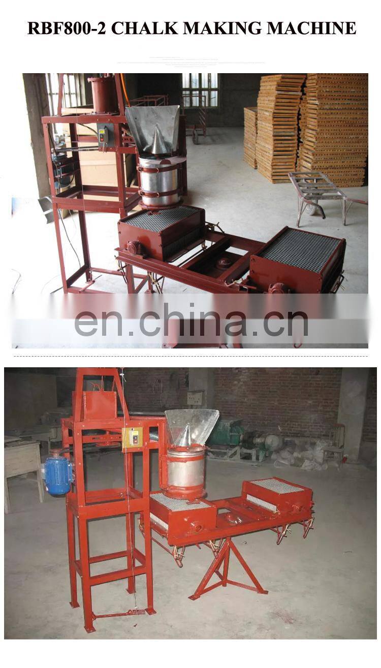 Commercial blackboard chalk making machine/white colorful chalk machine/school chalk mould