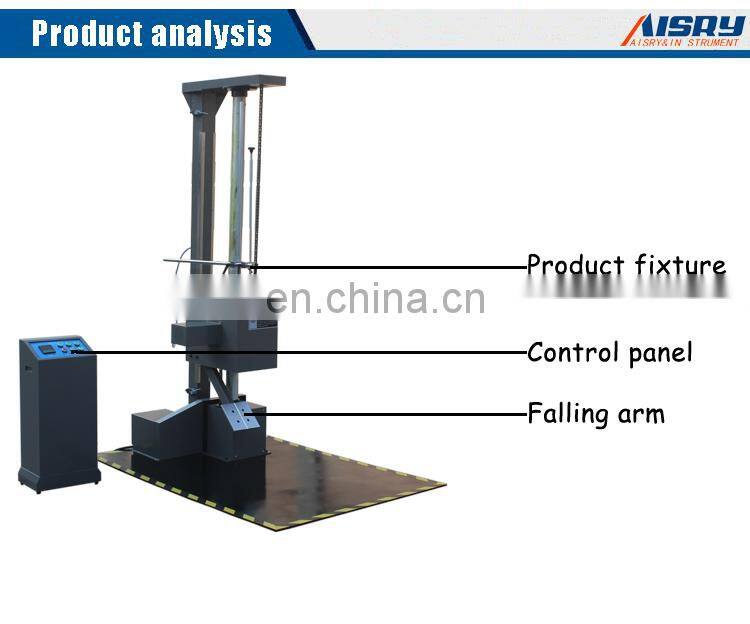 300-1500mm Single-wing Drop Impact Test Equipment for Packaging Carton