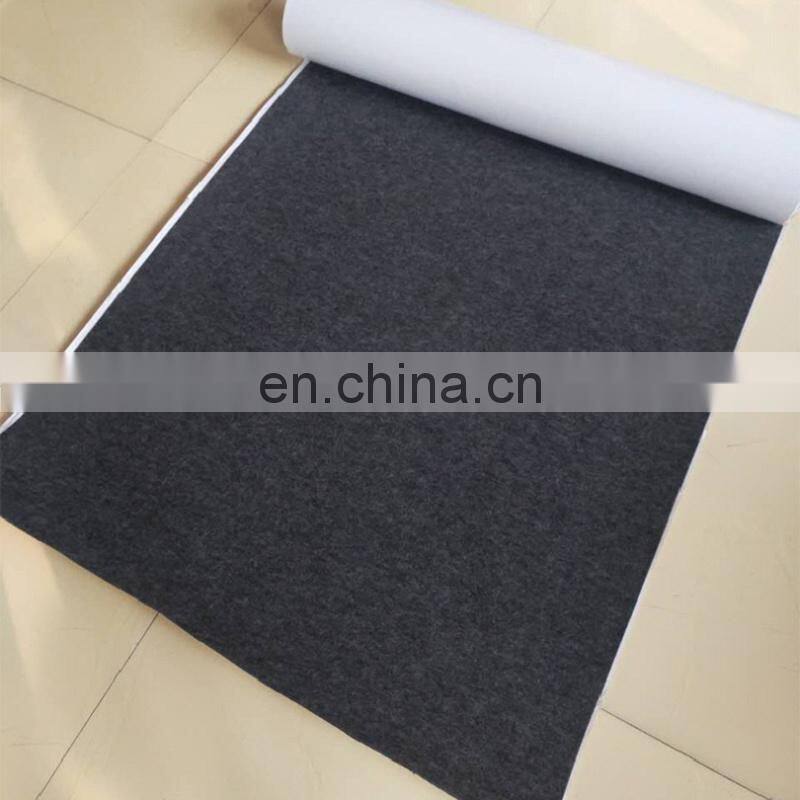 yellow adhesive felt roll
