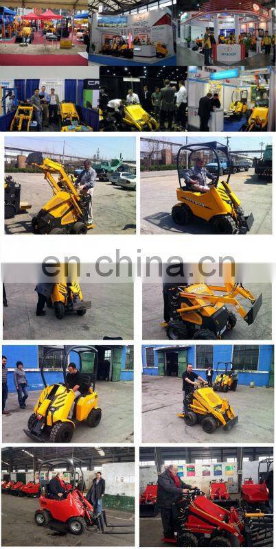 CE certificated construction machinery, self-loading dumper