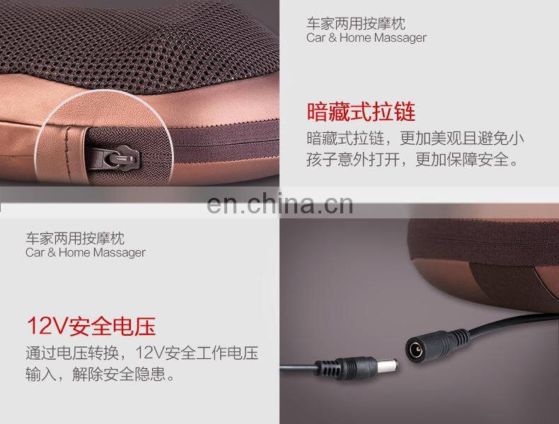 factory supply electric neck massager massage for back pillow massager