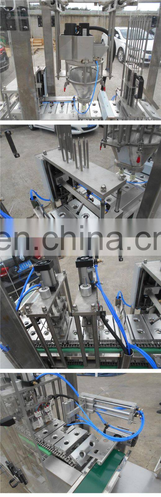 coffee pod filling sealing machine