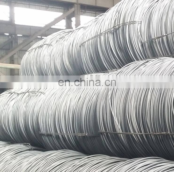 5.5mm, 6.5mm, 8.0mm, 10.0mm,12.0mm SAE1006 1008 1018 prime steel wire rod