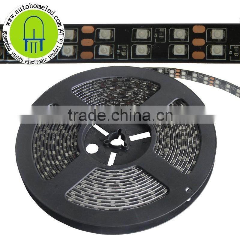 whole sale high cri led strip double row 5M 5630 battery power led lights strip