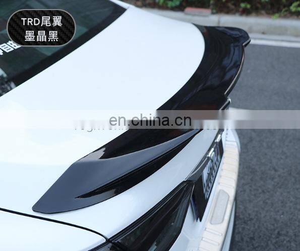 Car accessories carbon fiber roof spoiler car rear wing spoiler for camry 2012-2017