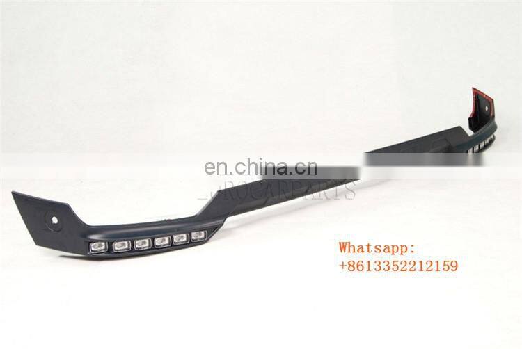 G CLASS W463 B style front lip with B led lights fit for G wagon W463 G63 G65 front bumper for autoparts