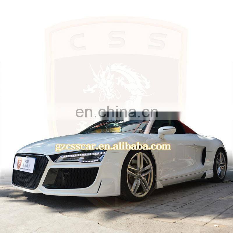 converte to re gula style fiberglass body kit for r8 big body kits On promotion