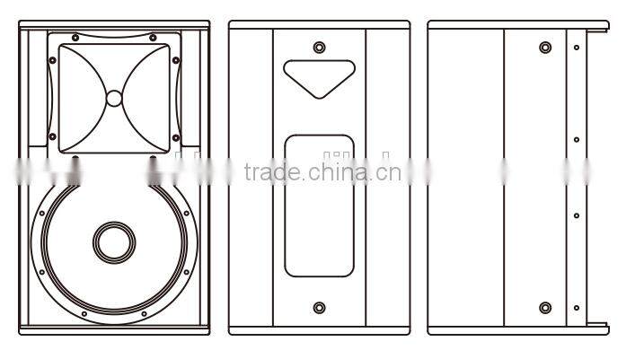 (RCF10) B&C HF 10" professional speaker, speaker box
