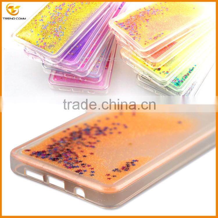 tpu star liquid cover case for Samsung galaxy A710
