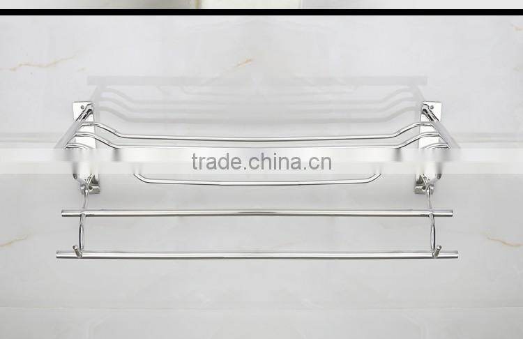 Wesda made in china high quality stainless bath towel shelf 092