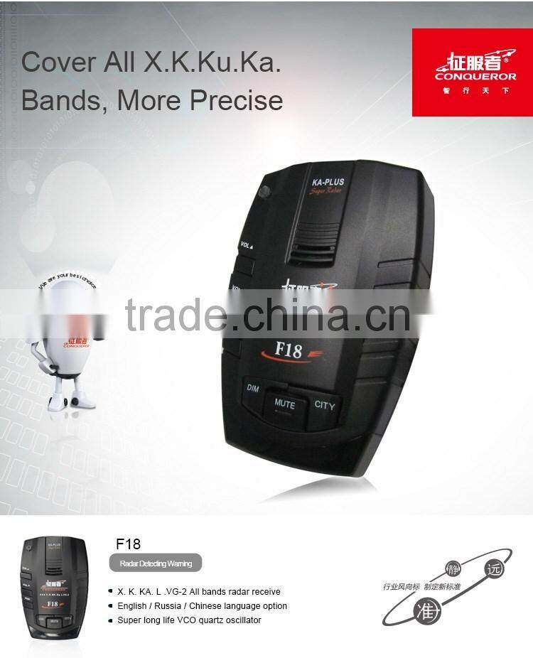 Conqueror F18 Radar Detector