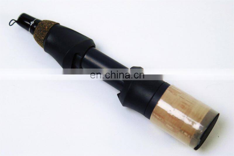 handle detachable 2 sections fiberglass and carbon fiber ice fishing rod 50cm, 56cm