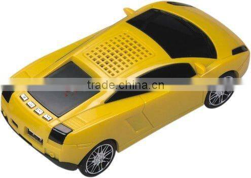 Wireless Mini music car speaker with LED