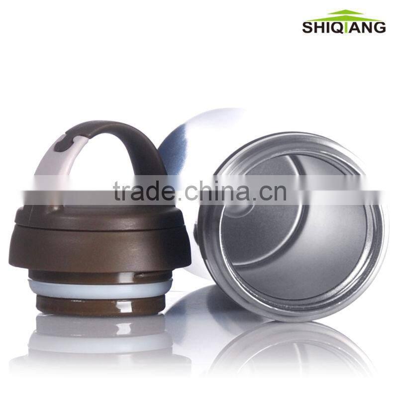 2013 innovative bpa free double walled stainless steel waterproof vacuum thermal mug with hook and filter