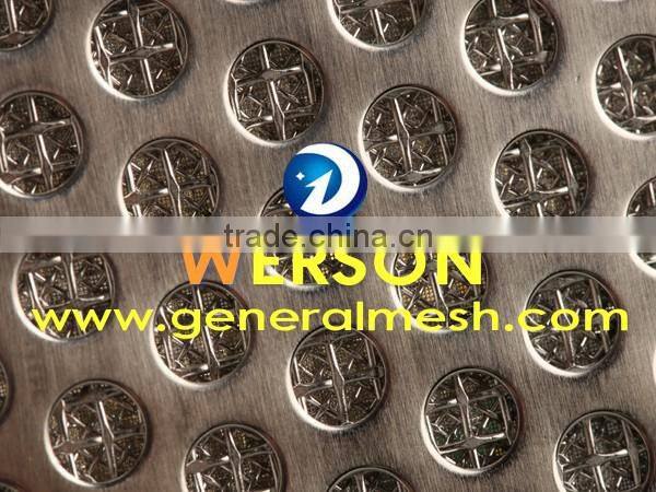 Sintered Wire Mesh with Perforated Metal