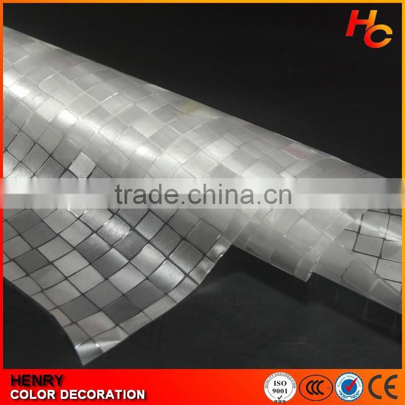 Factory direct sale self-adhesive window safety film for glass decoration