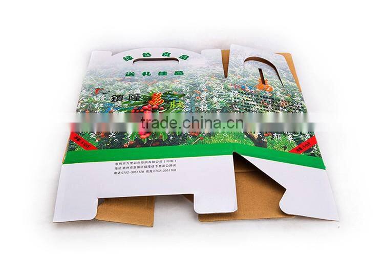Logistic corrugated box Manufactory custom made banana carton box