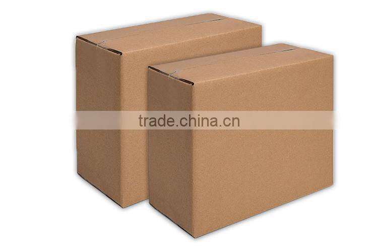 Recycled Cardboard Folding brown handmade kraft paper box for Shipping