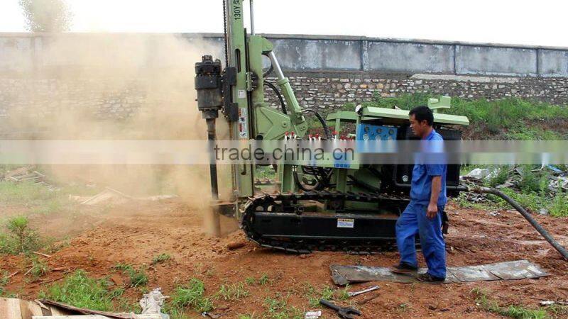 Track Drilling Rig for Photovoltaci Piles
