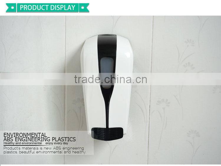 Colorful plastic hand wash liquid dispenser 500ml refill shower head shampoo soap dispenser YK2560