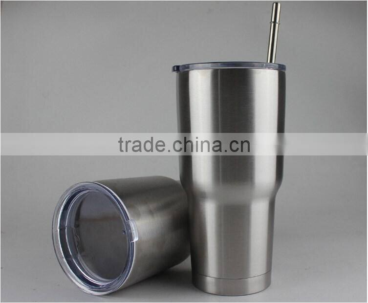 Double wall construction high Grade Stainless Steel tumbler vacuum flask tumbler