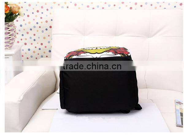 2015 newest fashion canvas outdoor backpack make custom backpack