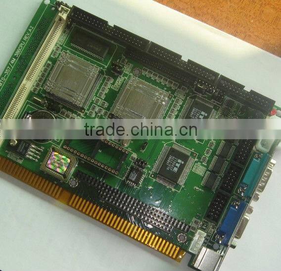 Rugged and Fanless Industrial Motherboard With Integrated Graphics SBC-357/4M
