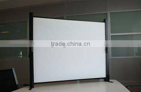 Table top projector screen mini size China factory supply high quality competitive price!!!