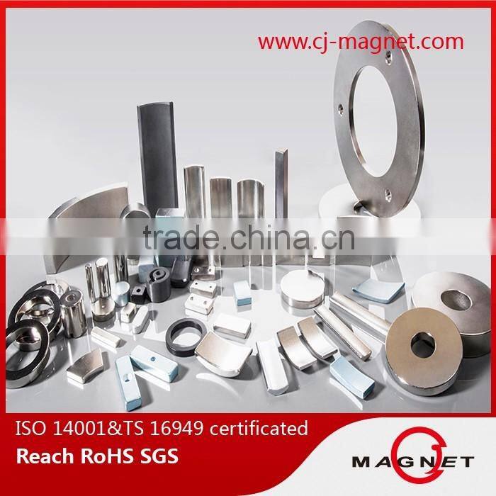N30H N48H complex shaped permanent ndfeb/neodymium magnet certificated by ISO14001, ISO9001, ISO/TS16949