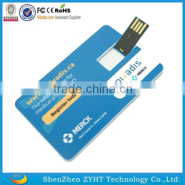 fashion design promotional credit card business card bank card usb flash drive