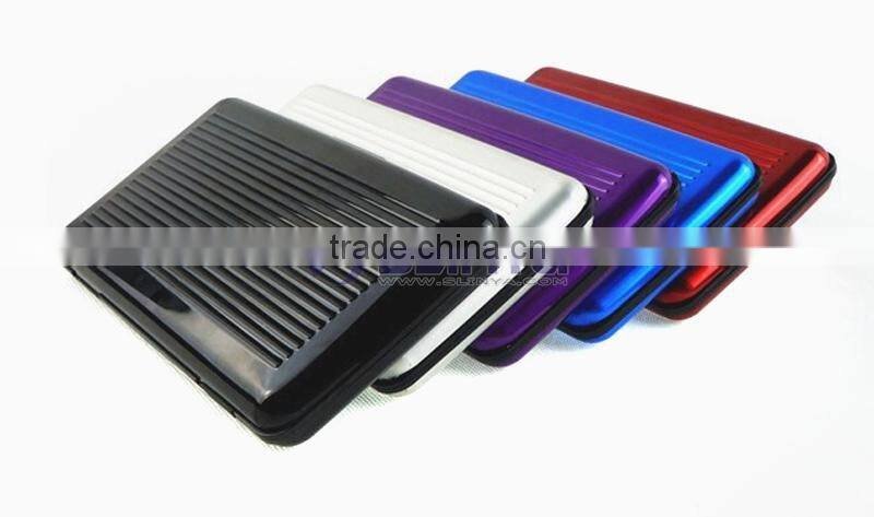 IPX4 Waterproof RFID Credit Cards IC Card Aluminum Name Card Wallet