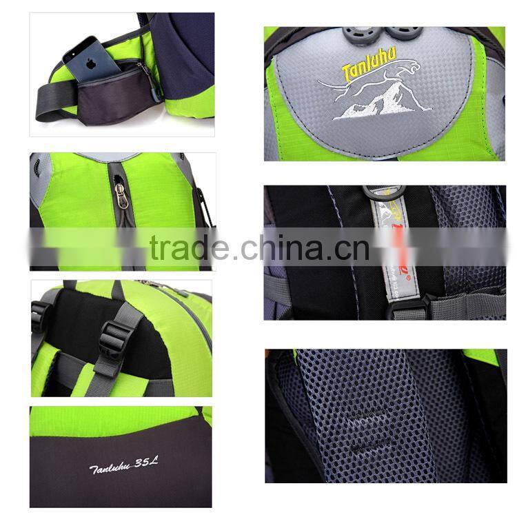 Fashion Outdoor Waterproof Hiking Backpack Travel Bag