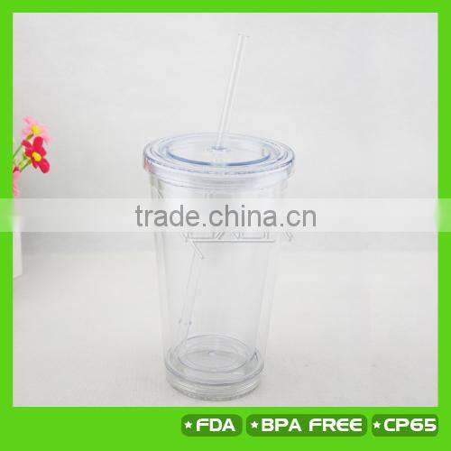 16OZ Double Wall Plastic cup W Removable Bottom ,2014 NEWS!