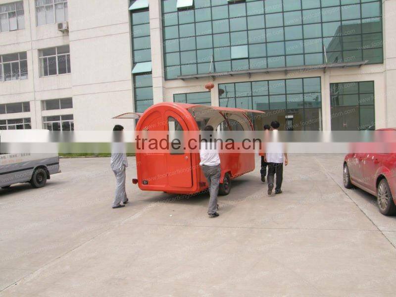 mobile food cart with wheels
